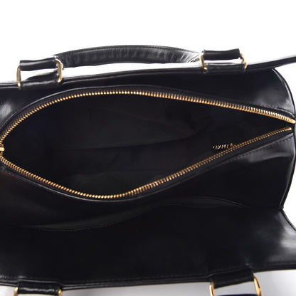 Chanel Lambskin Chocolate Bar Quilted Bag Black 5 of 13