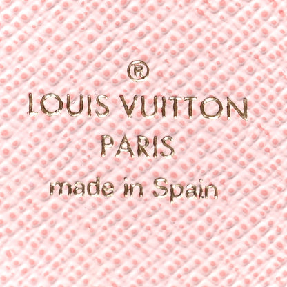 Louis Vuitton Monogram Clemence Wallet Rose Ballerine 7 of 8