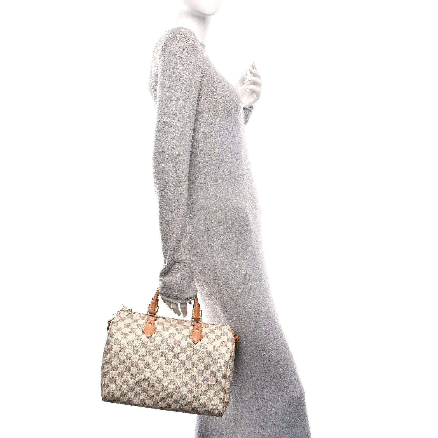 Louis Vuitton Damier Azur Speedy Bandouliere 30 2 of 13