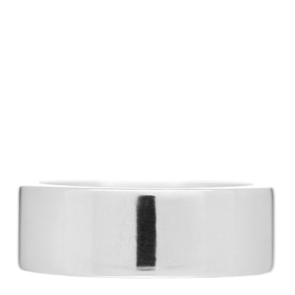 Tiffany Sterling Silver Return To Tiffany Lock Love Ring 50 5.5 3 of 4