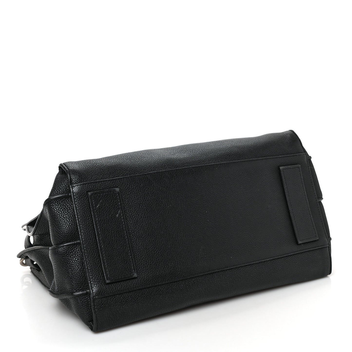 Grained Calfskin Medium Souple Sac De Jour Black