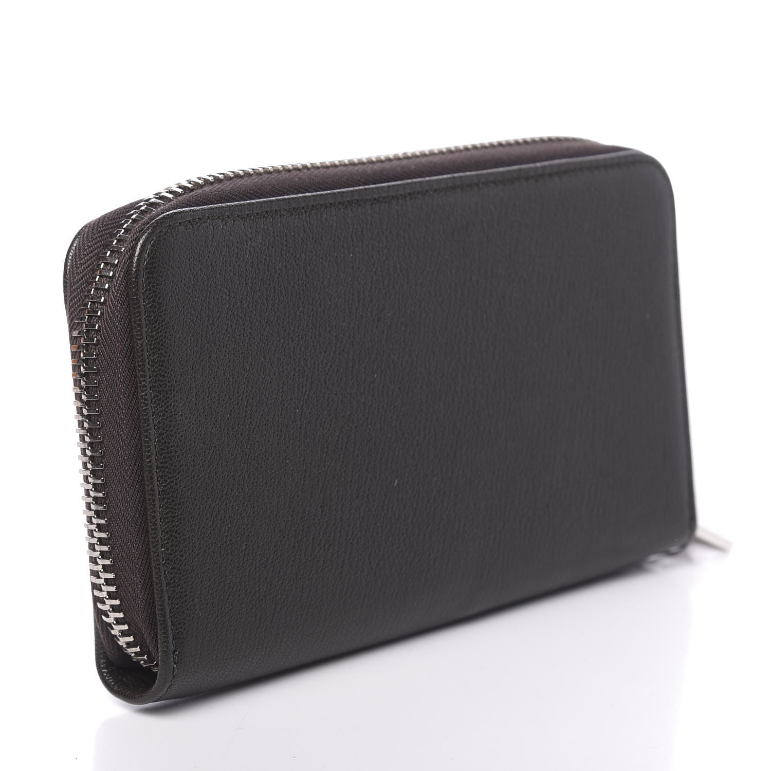 Tom Ford Calfskin Zip Around Wallet Dark Brown 3 of 6