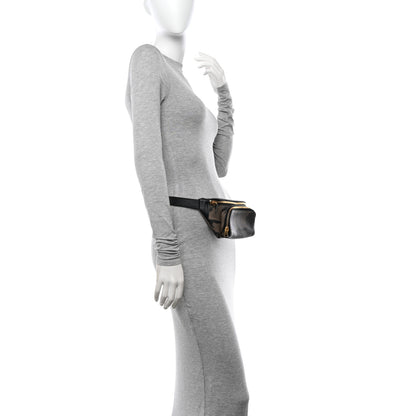 Tom Ford Grained Calfskin Camo Print Belt Bag Green 2 of 10