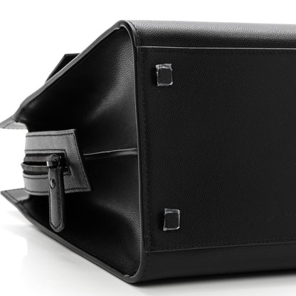 Saint Laurent Grain De Poudre Medium Uptown Tote Black 10 of 11