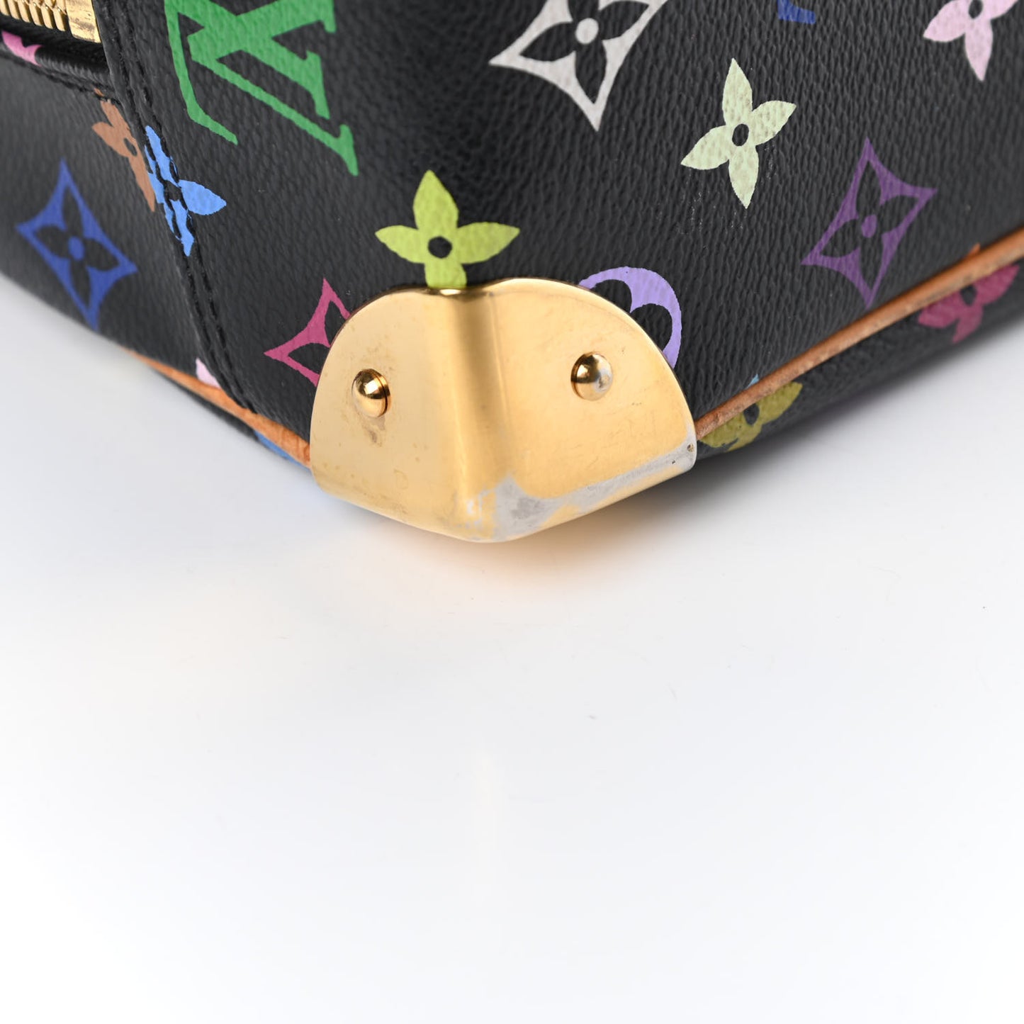Monogram Multicolor Trouville Black