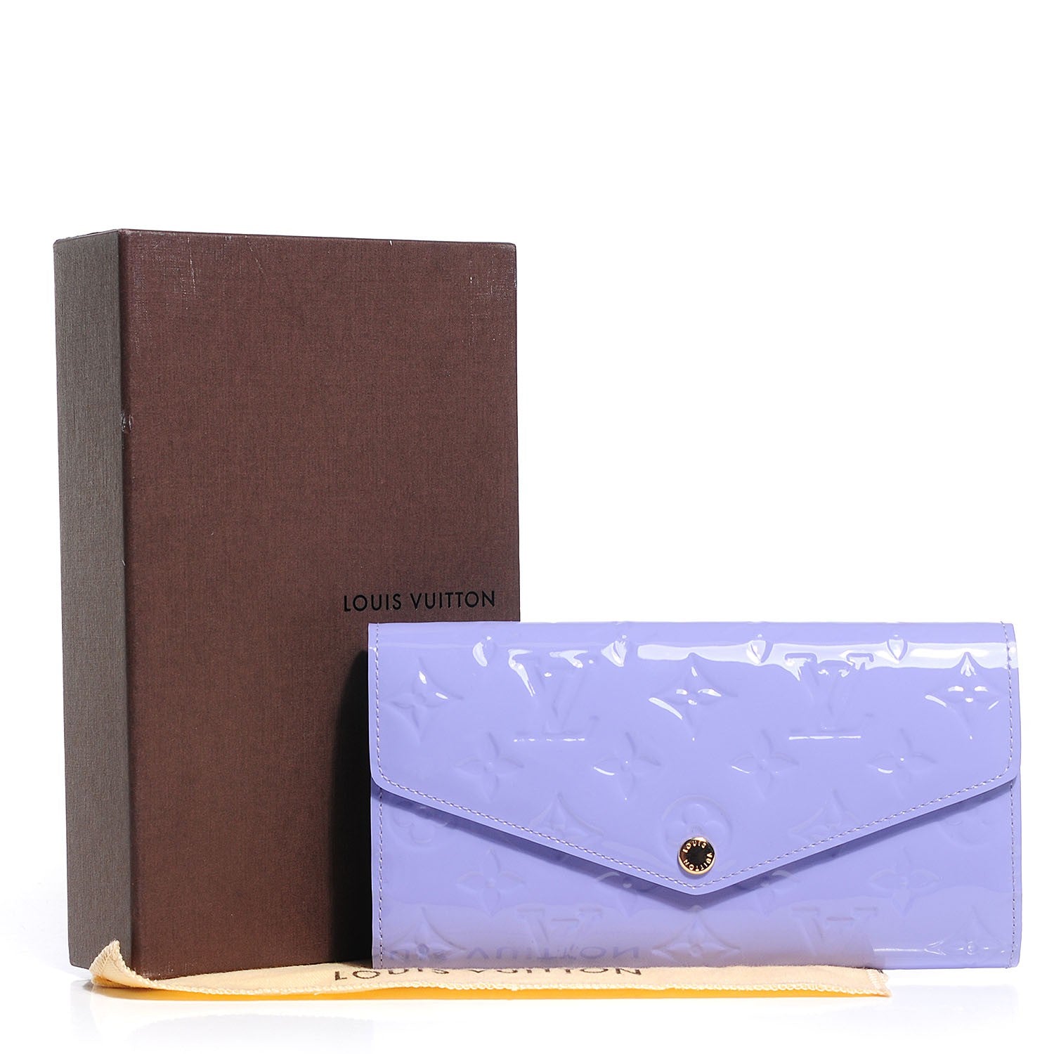 Louis Vuitton Vernis Sarah Wallet NM Lilac 5 of 8