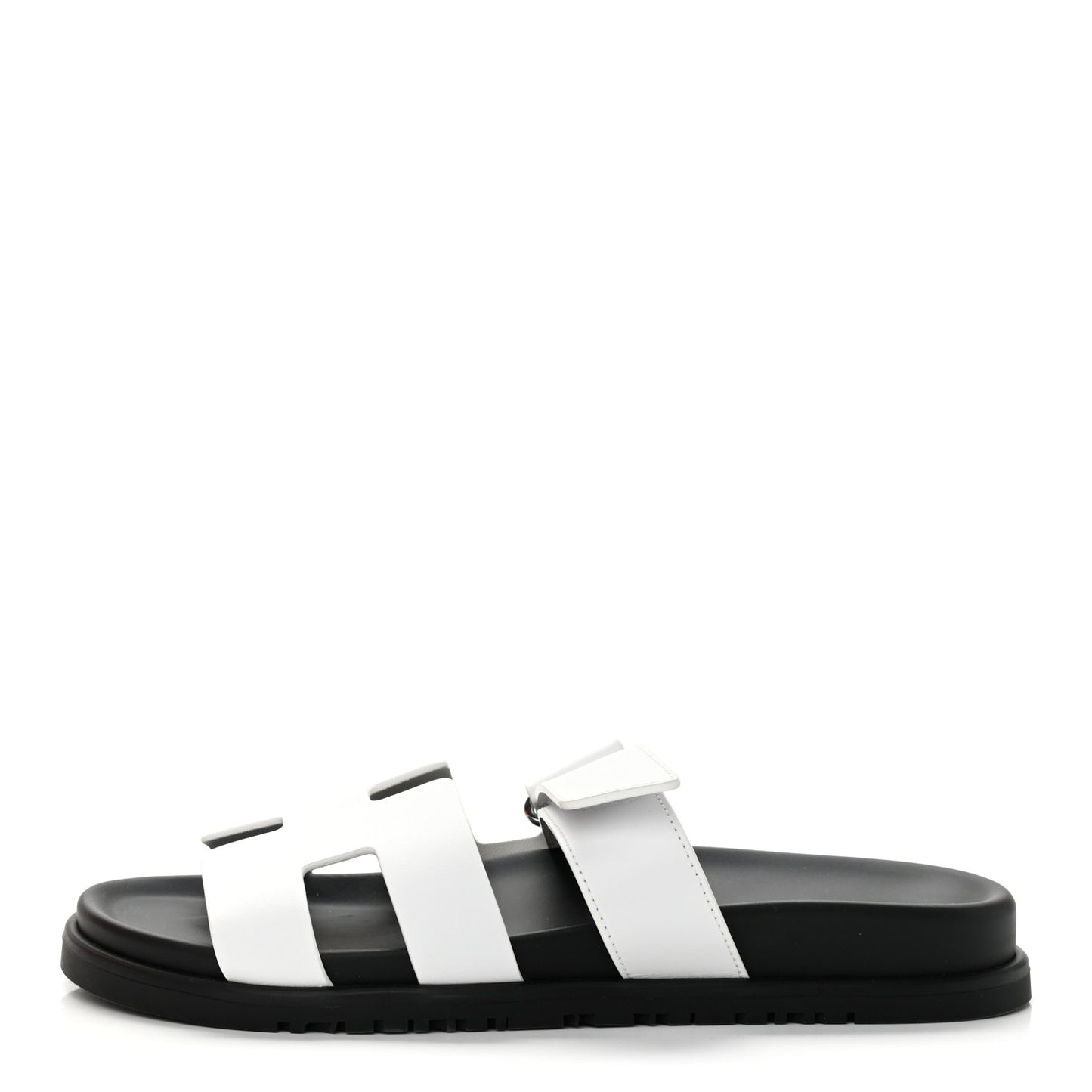 Calfskin Womens Chypre Sandals 39 White