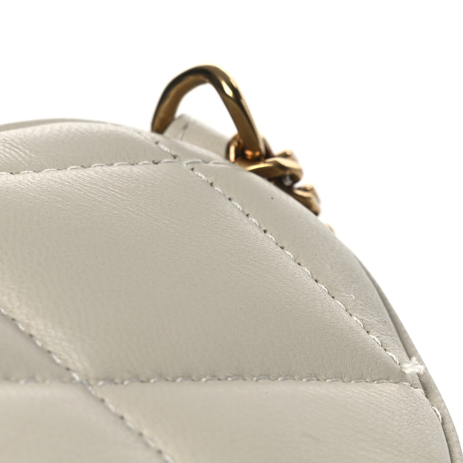 Saint Laurent Lambskin Monogram Mini Sade Tube Bag Crema Soft 12 of 12
