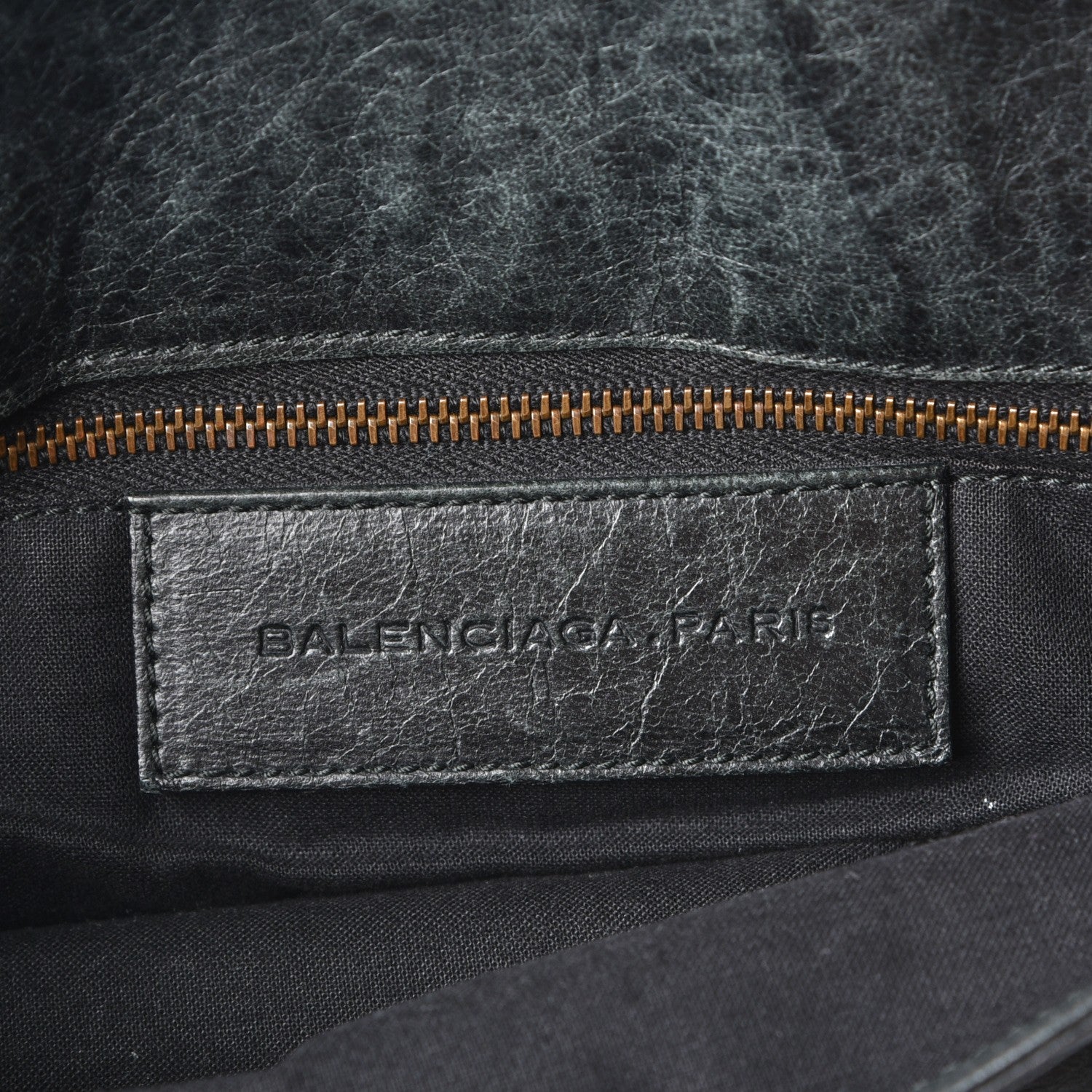 Balenciaga Agneau Folk Messenger Black 6 of 8