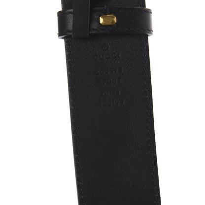 Gucci Calfskin Double G 40mm Belt 70 28 Black 3 of 6
