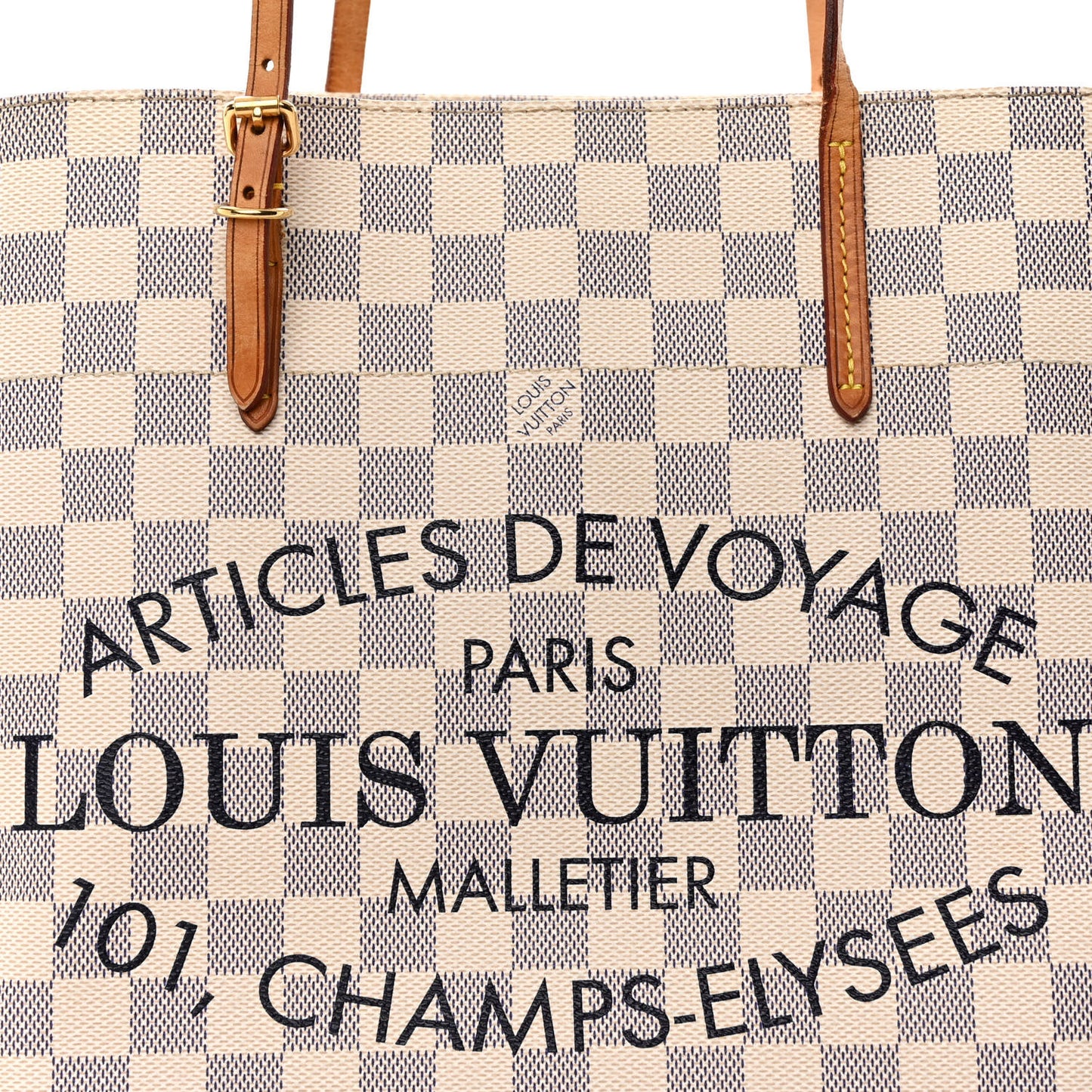 Damier Azur Cabas Adventure MM