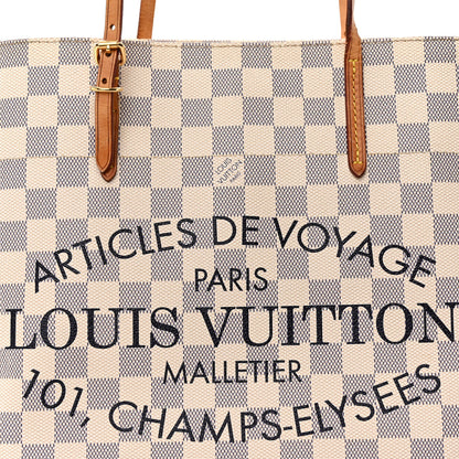 Louis Vuitton Damier Azur Cabas Adventure MM 7 of 9