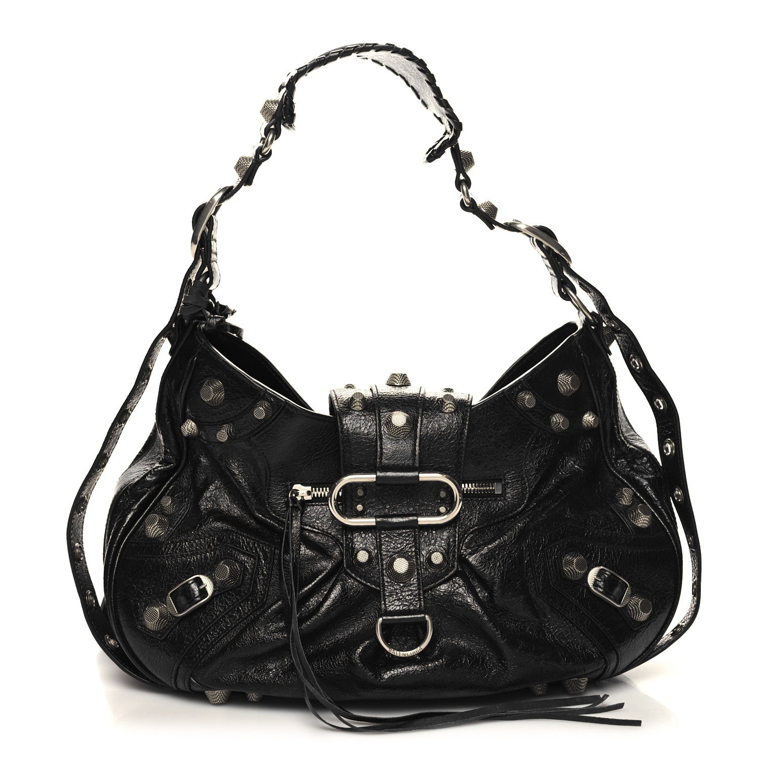 Balenciaga Agneau Arena Medium Le Cagole Shoulder Bag Black 1 of 13