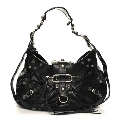 Balenciaga Agneau Arena Medium Le Cagole Shoulder Bag Black 1 of 13