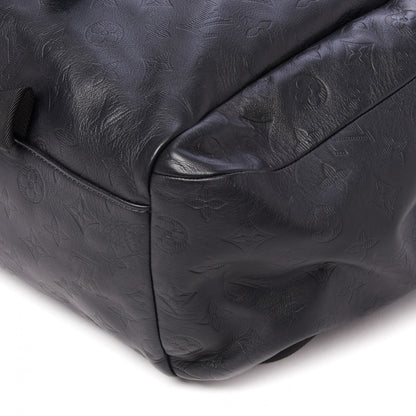 Louis Vuitton Calfskin Monogram Shadow Discovery Backpack Black 5 of 10