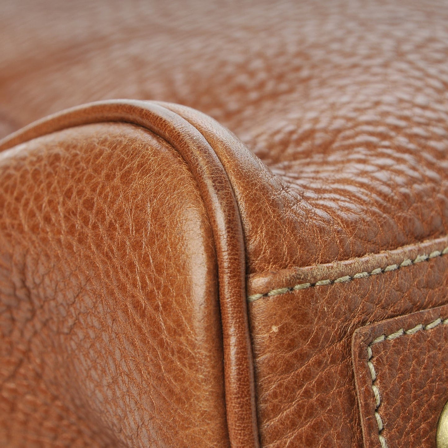 Natural Leather Bayswater Oak