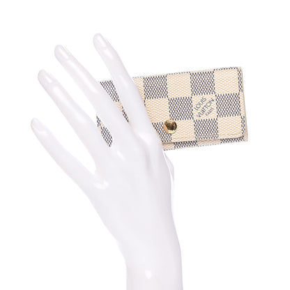 Louis Vuitton Damier Azur Multicles 4 Key Holder 2 of 7