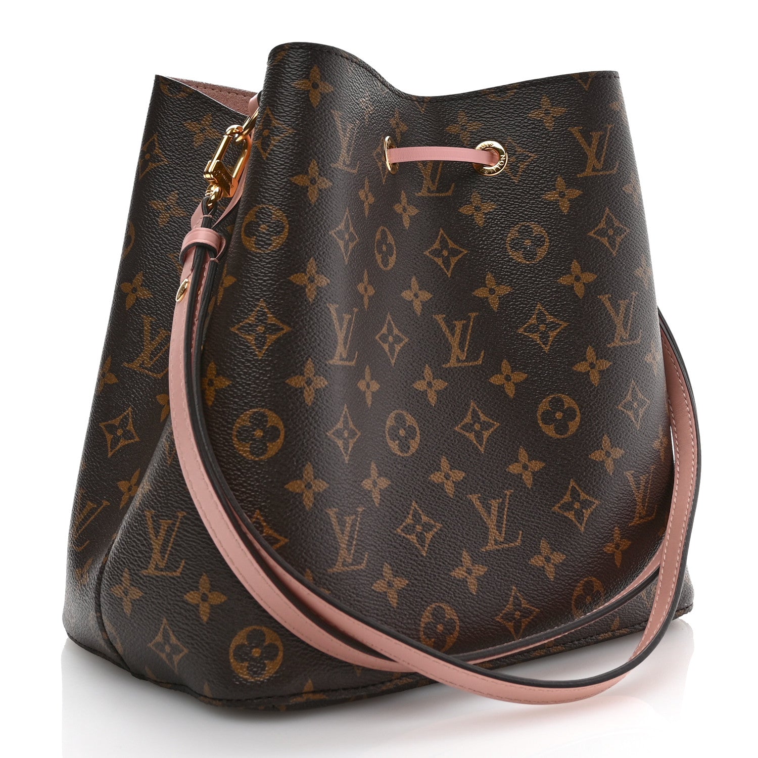 Louis Vuitton Monogram Neonoe MM Rose Poudre 3 of 10