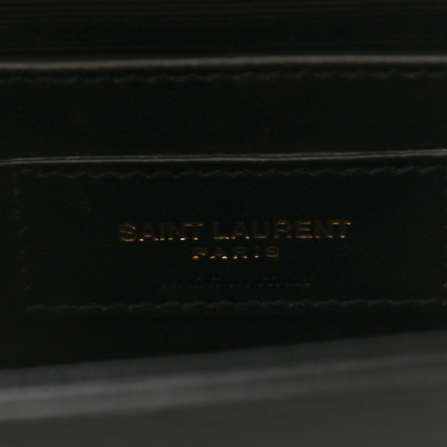 Patent Small Monogram Kate Satchel Black