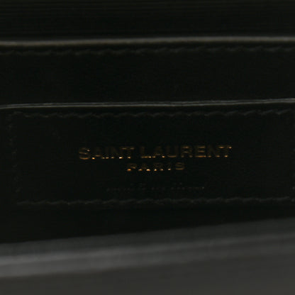 Saint Laurent Patent Small Monogram Kate Satchel Black 7 of 11