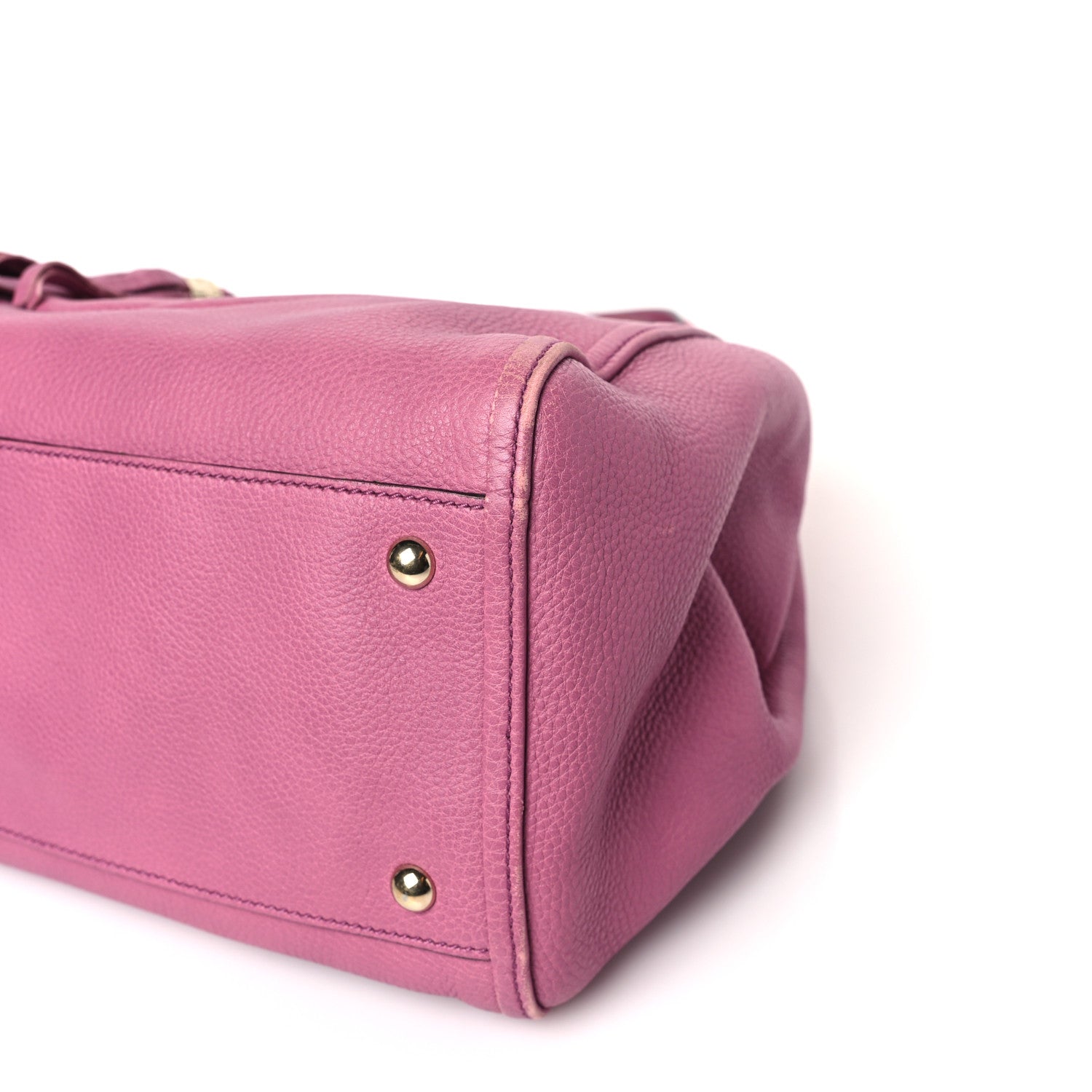 Gucci Pebbled Calfskin Medium Soho Shoulder Bag Fresia Rose 10 of 10