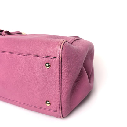 Gucci Pebbled Calfskin Medium Soho Shoulder Bag Fresia Rose 10 of 10