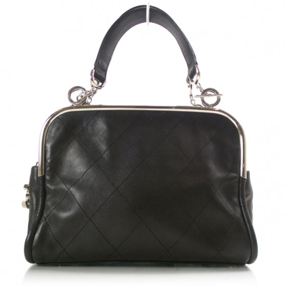 Chanel Lambskin Ultimate Soft Frame Bag Black 1 of 12