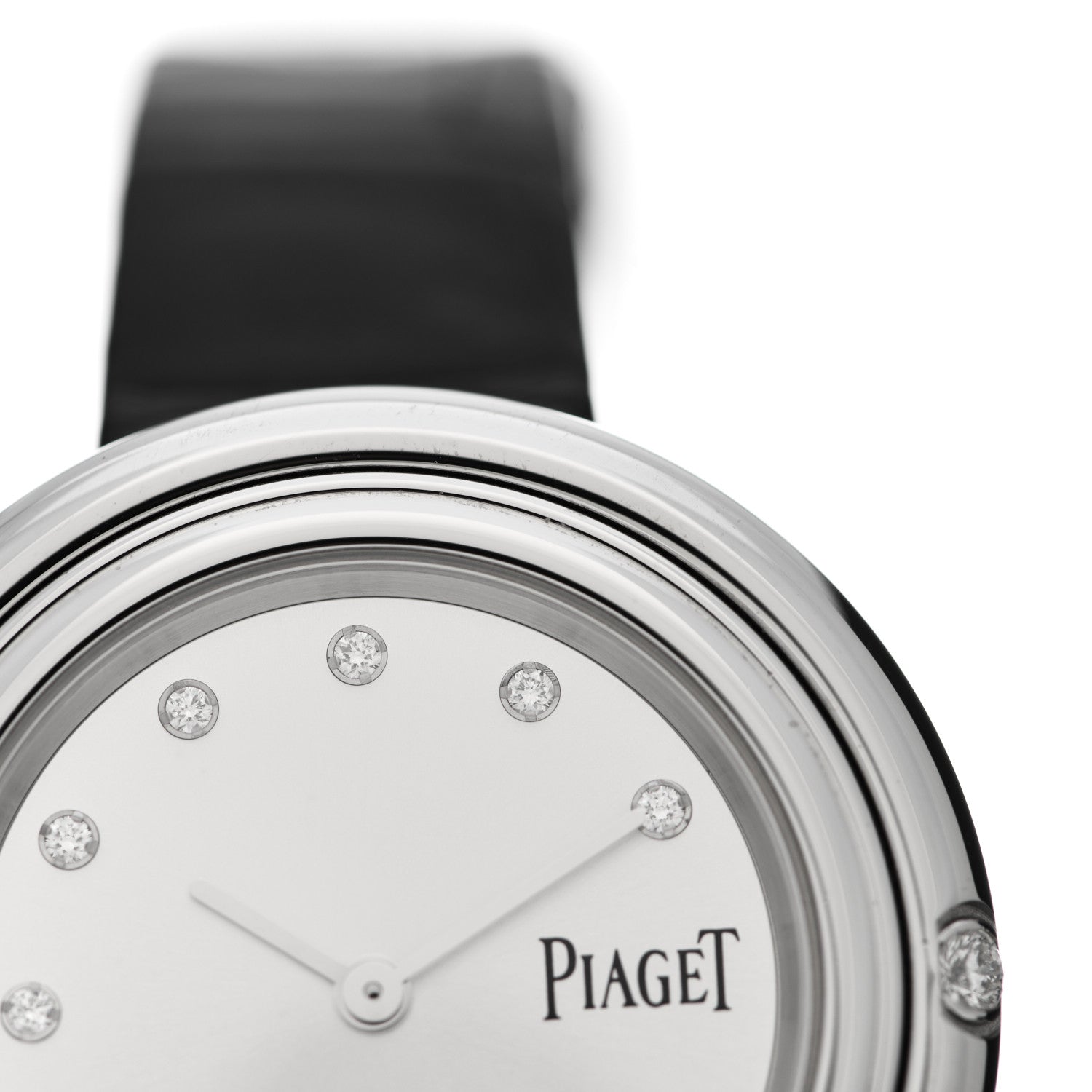 Piaget Stainless Steel Alligator Diamond 33mm Possession Quartz Watch 5 of 6