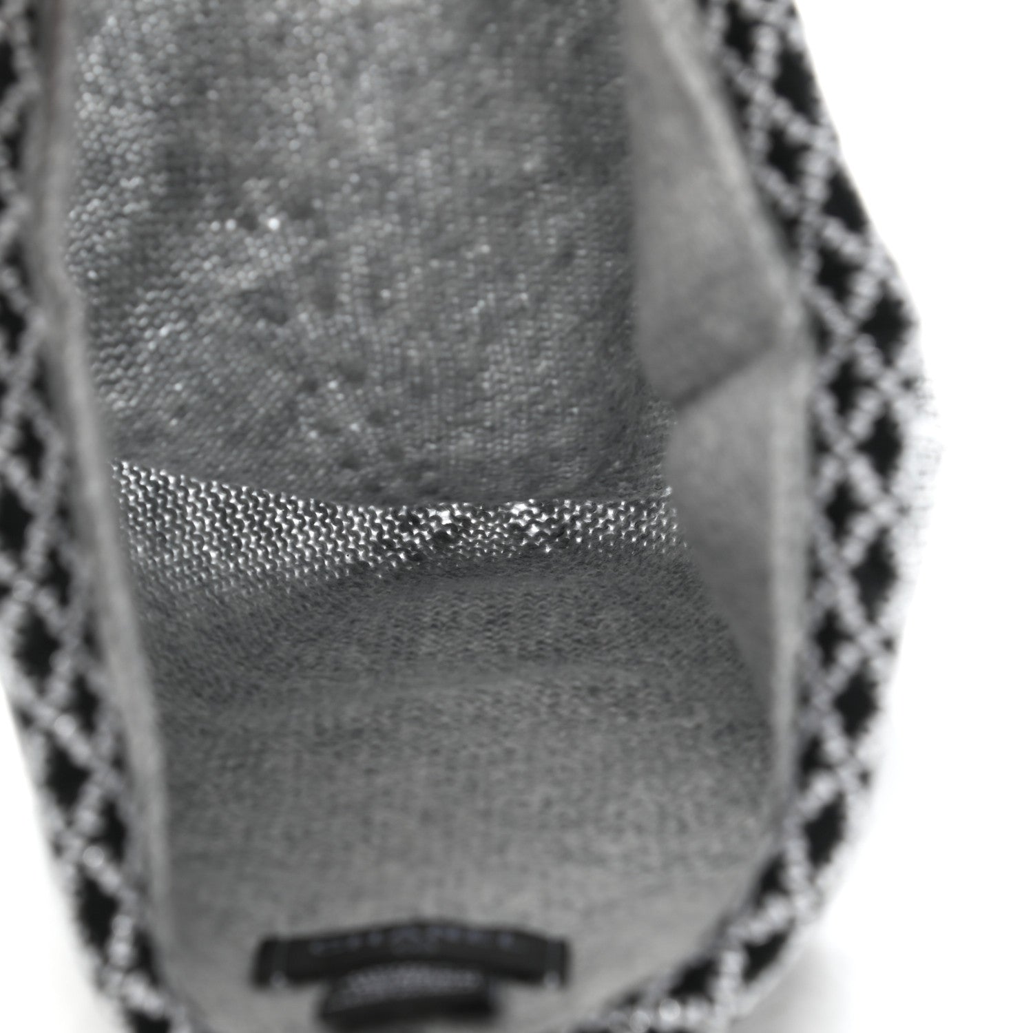 Chanel Cashmere CC Beanie Hat Grey 4 of 5