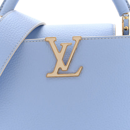 Louis Vuitton Taurillon MiniMe Capucines BB Candy Blue 9 of 11
