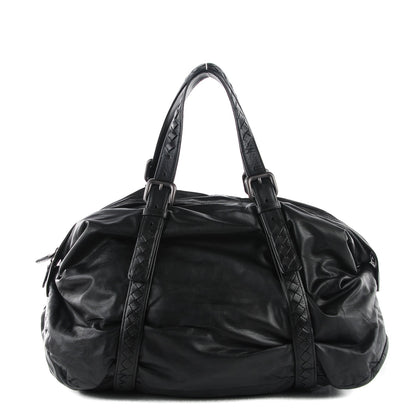 Bottega Veneta Plume Karung Top Handle Bag Nero Black 1 of 8