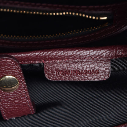 Burberry Grainy Calfskin Backpack Mahogany 8 of 10