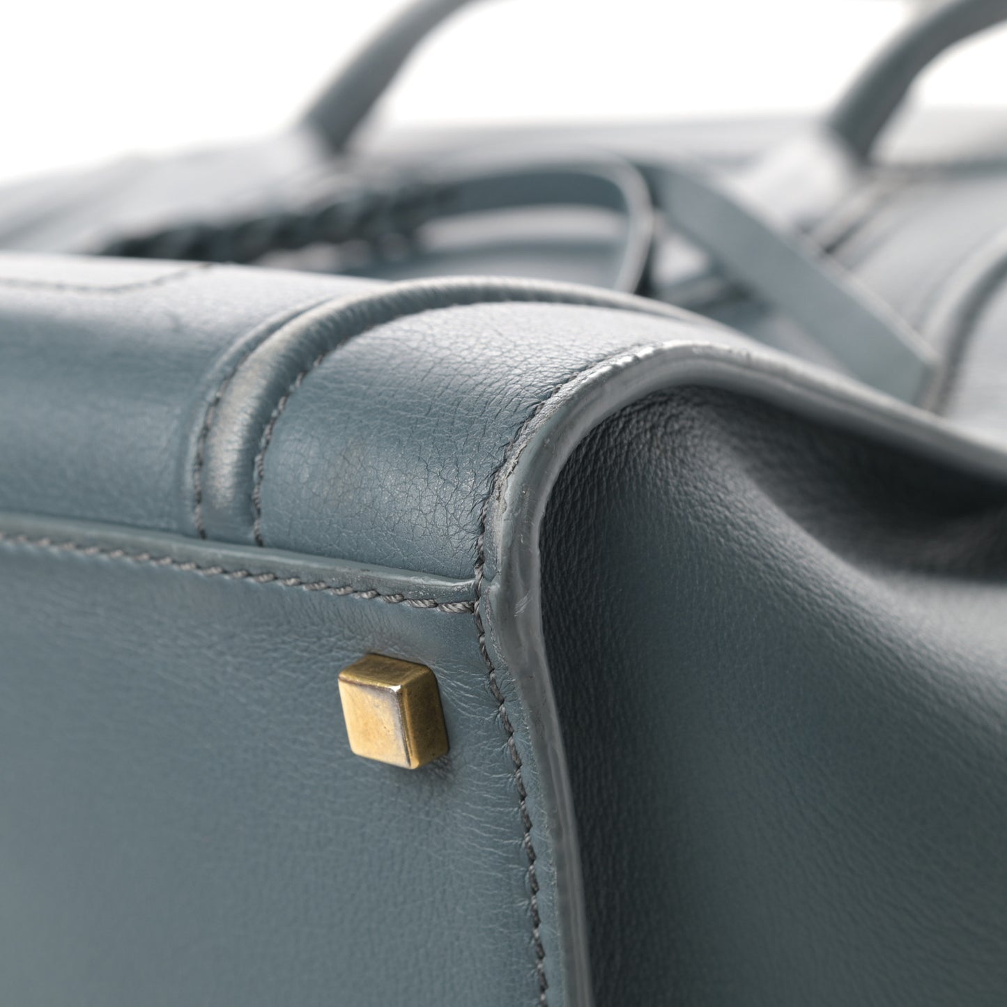 Supple Calfskin Medium Phantom Luggage Slate Blue