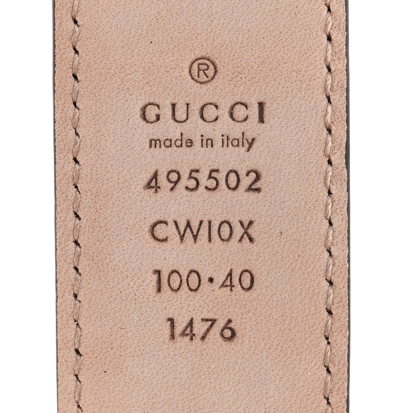 Textured Dollar Calfskin Belt 100 40 Black