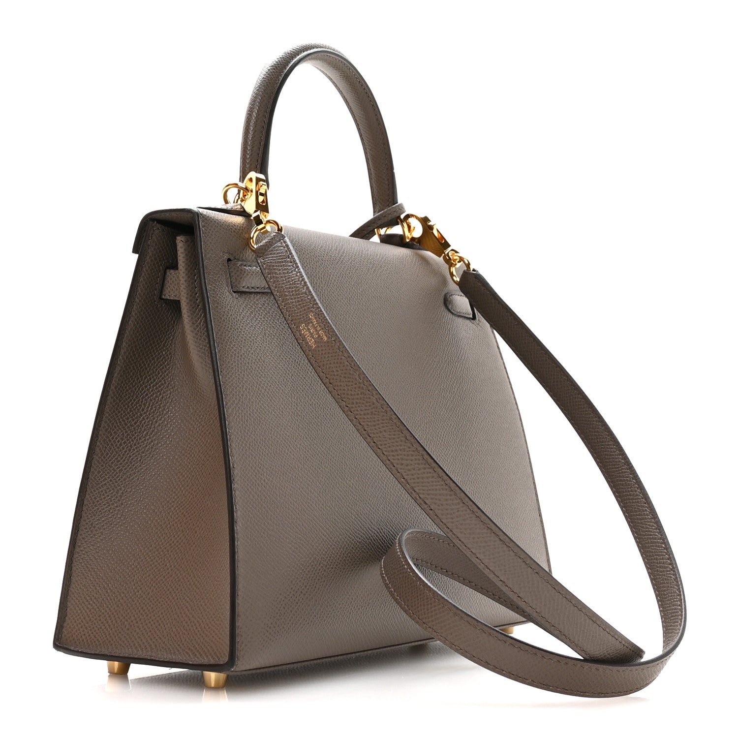 Hermes Epsom Kelly Sellier 25 Etain 2 of 10