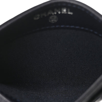 Chanel Lambskin Quilted Card Holder Navy Blue 5 of 8