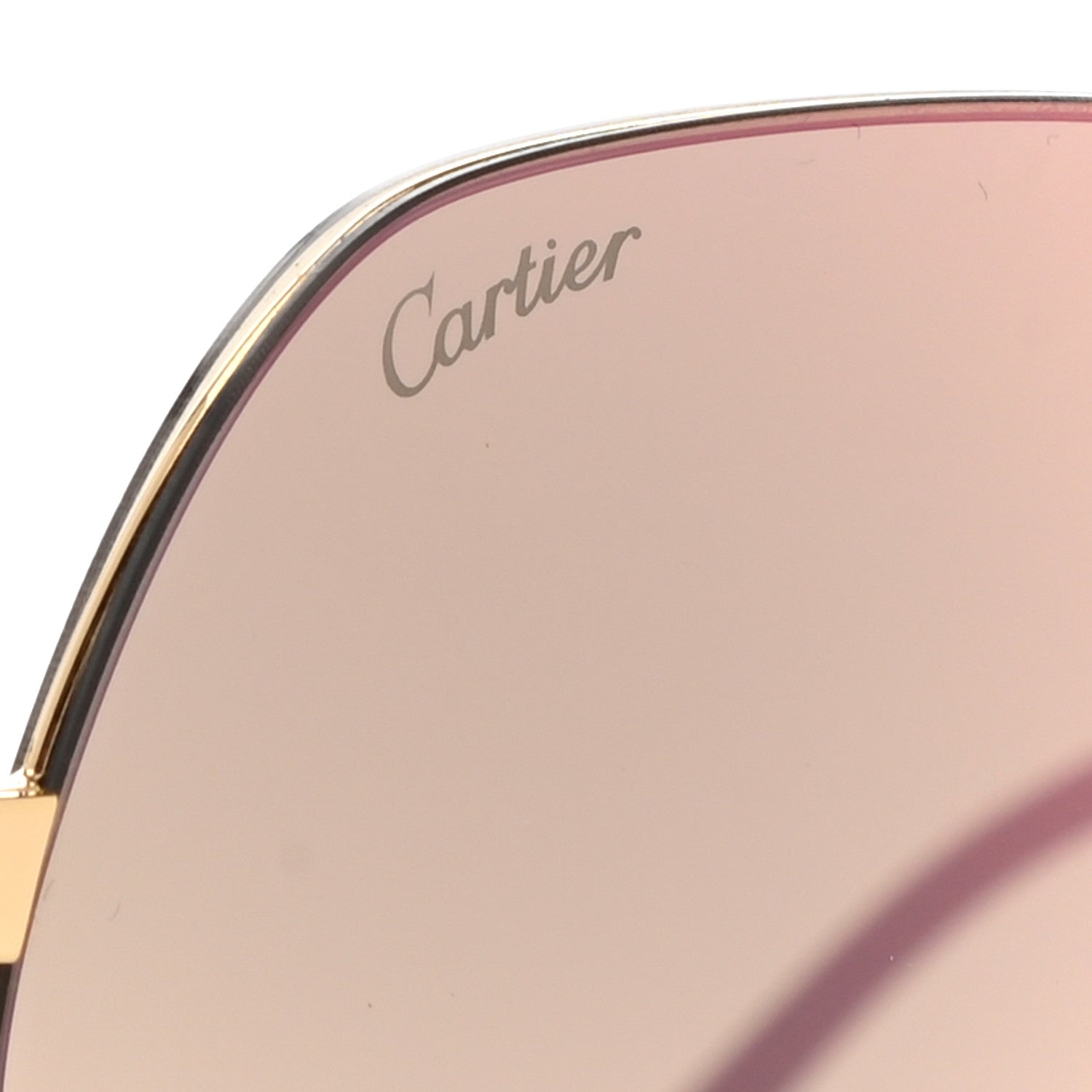 Cartier Panthere De Cartier Sunglasses Pink Gold 7 of 8