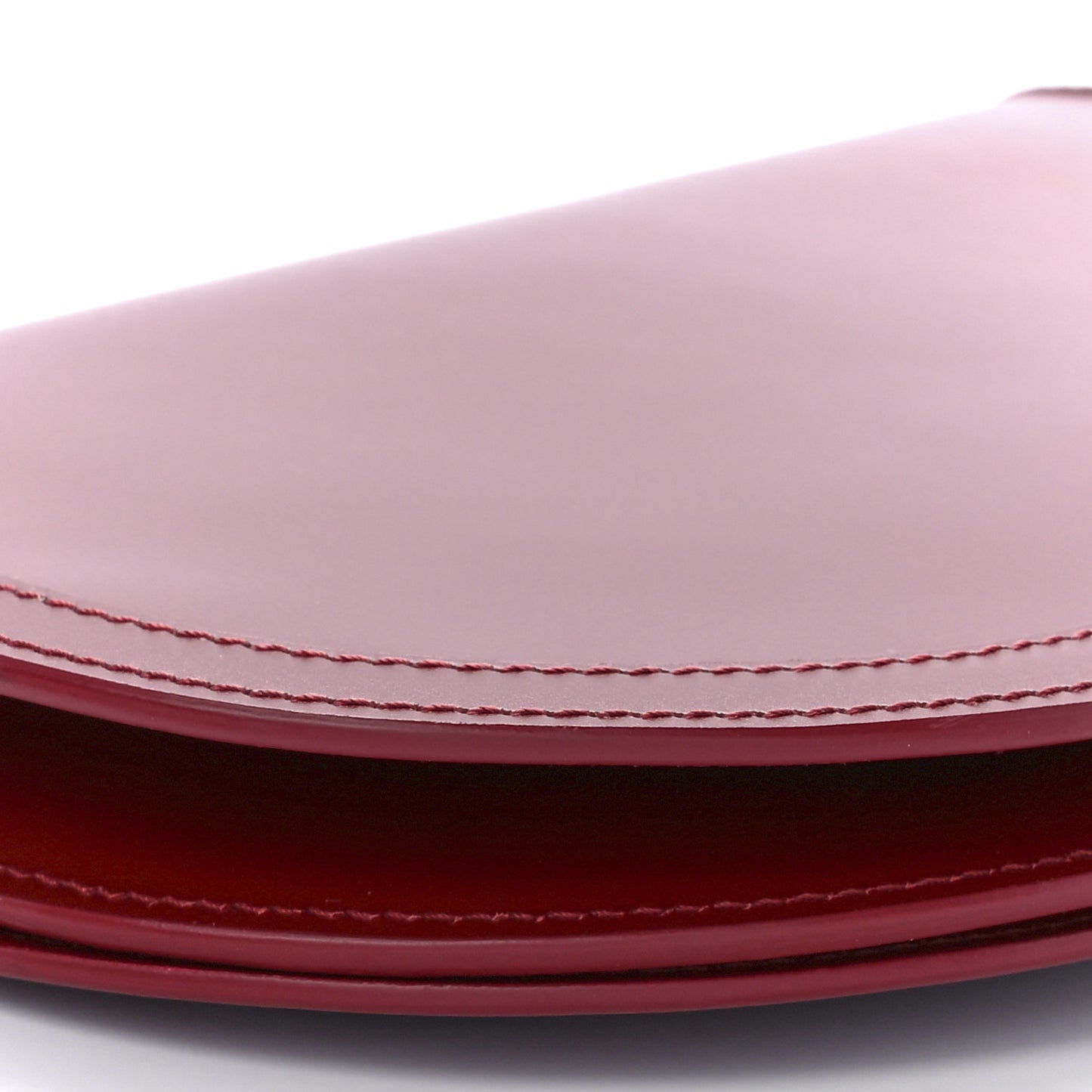 Calfskin Large Greca Goddess Clutch Red