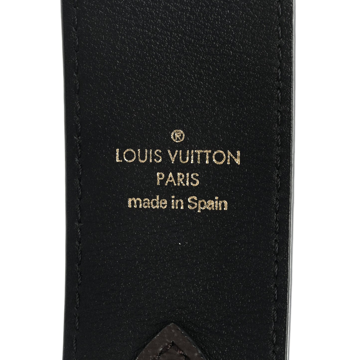 Monogram Bandouliere Shoulder Strap Black