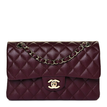 Chanel Caviar Quilted Small Double Flap Burgundy 1 of 10