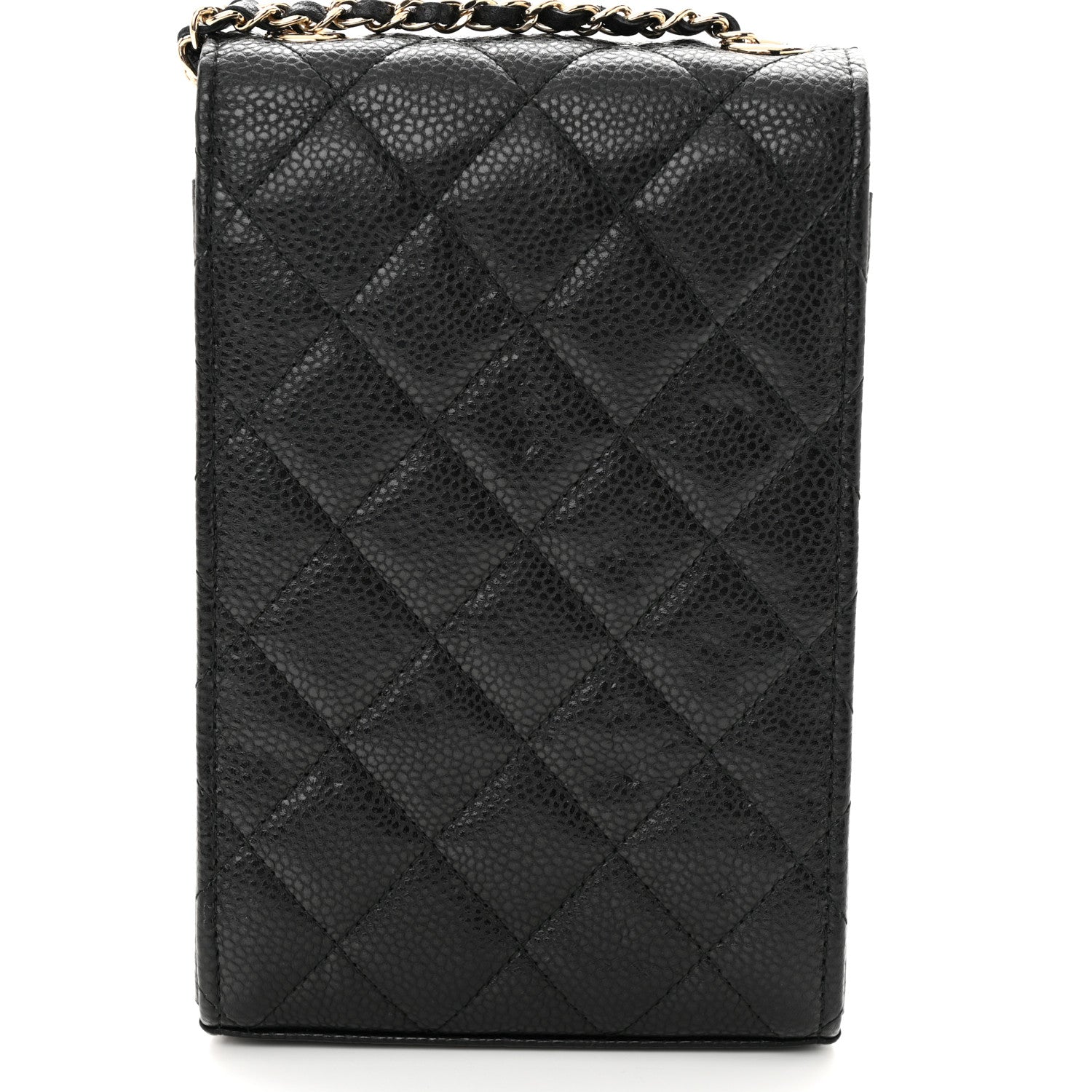 Chanel Caviar Quilted Golden Class Phone Holder Black 12 of 12