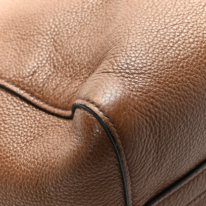 Prada Vitello Daino Tote Palissandro 9 of 10
