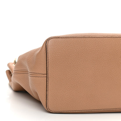 Gucci Pebbled Calfskin Large Soho Hobo Camelia 9 of 15
