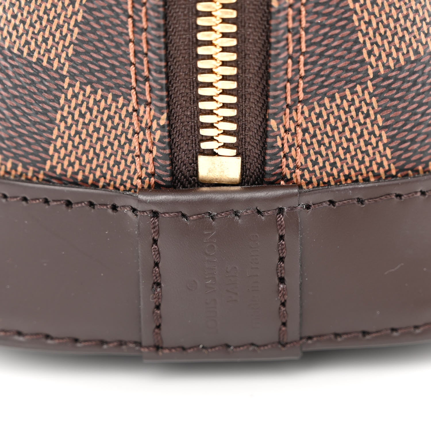 Louis Vuitton Damier Ebene Alma BB 6 of 9