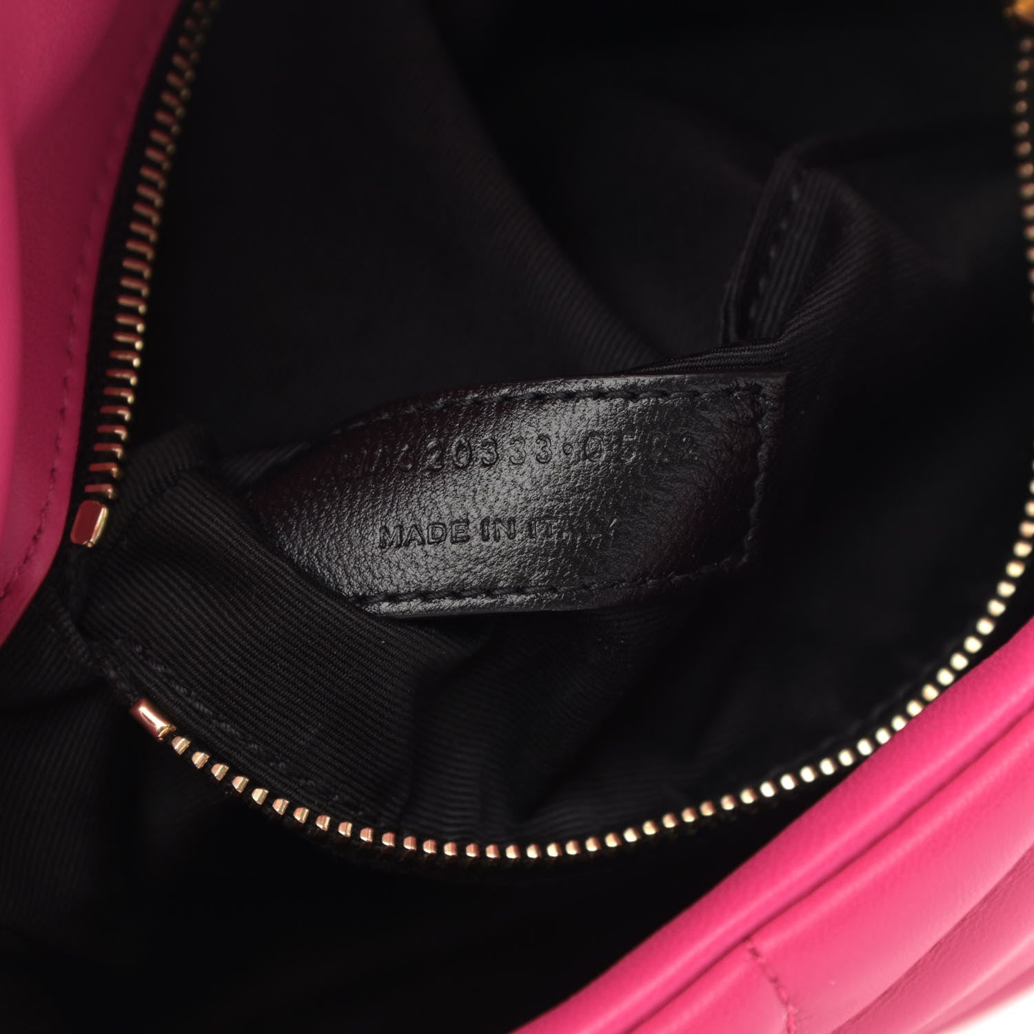 Saint Laurent Lambskin Quilted Toy Loulou Puffer Monogram Chain Satchel Bubblegum 7 of 14