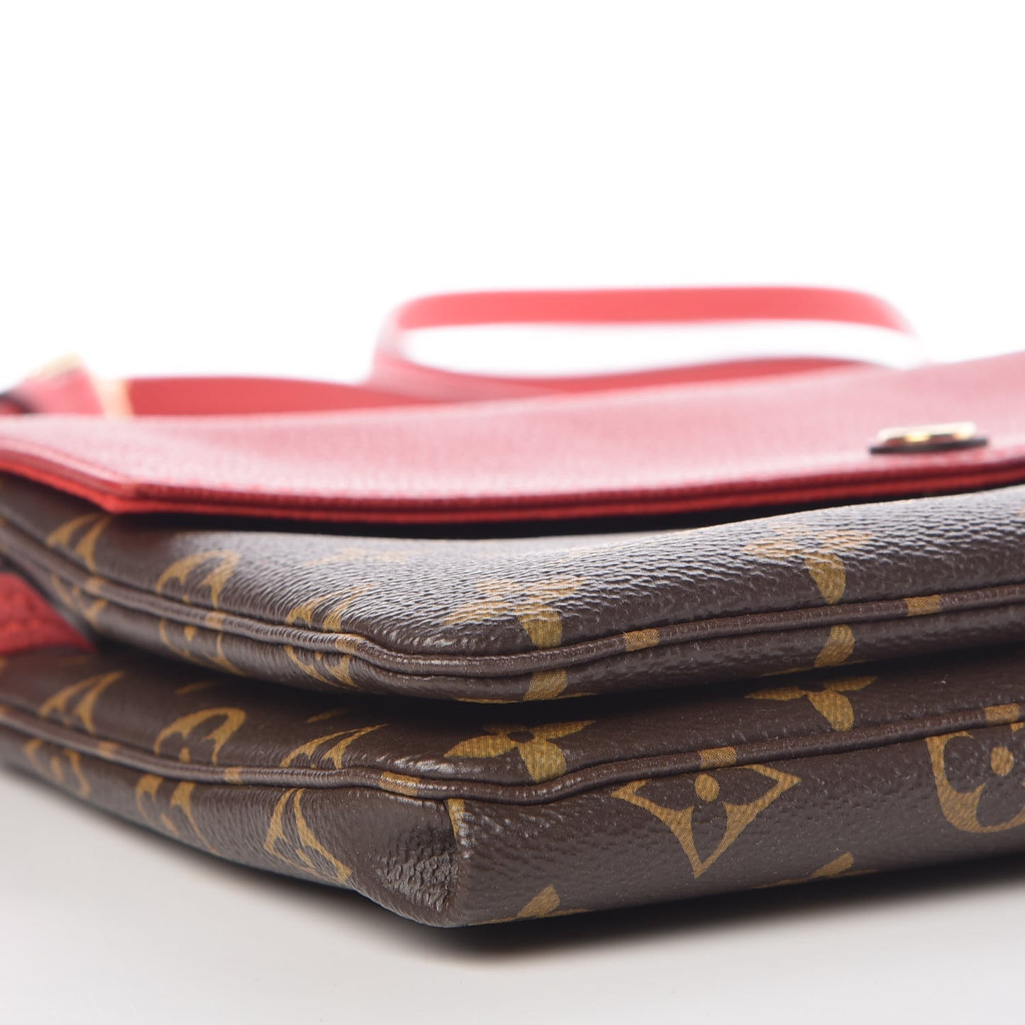 Monogram Twice Pochette Cherry