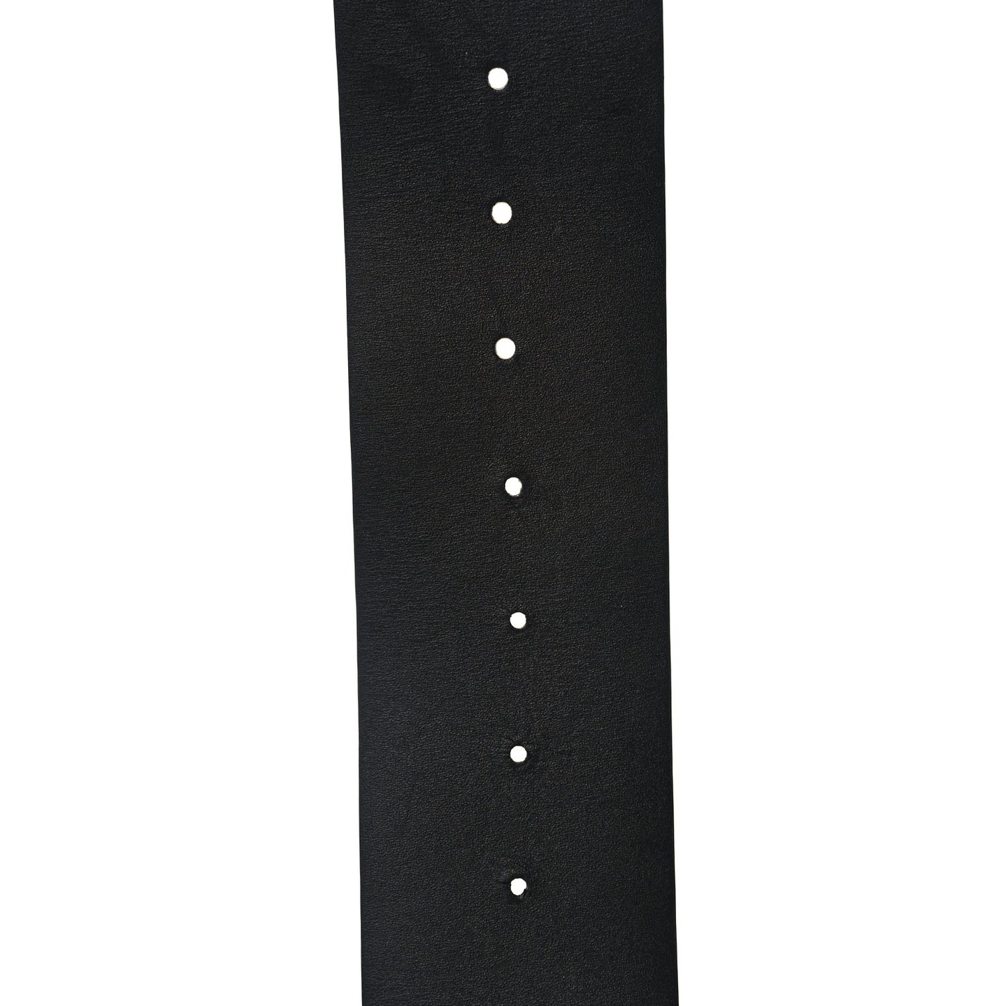 Suede Pearl Logo Chain Belt 80 32 Black
