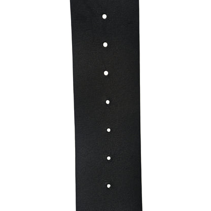Chanel Suede Pearl Logo Chain Belt 80 32 Black 6 of 7