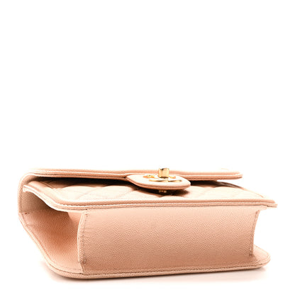 Chanel Caviar Quilted Sunset On The Sea Waist Bag Beige 4 of 10