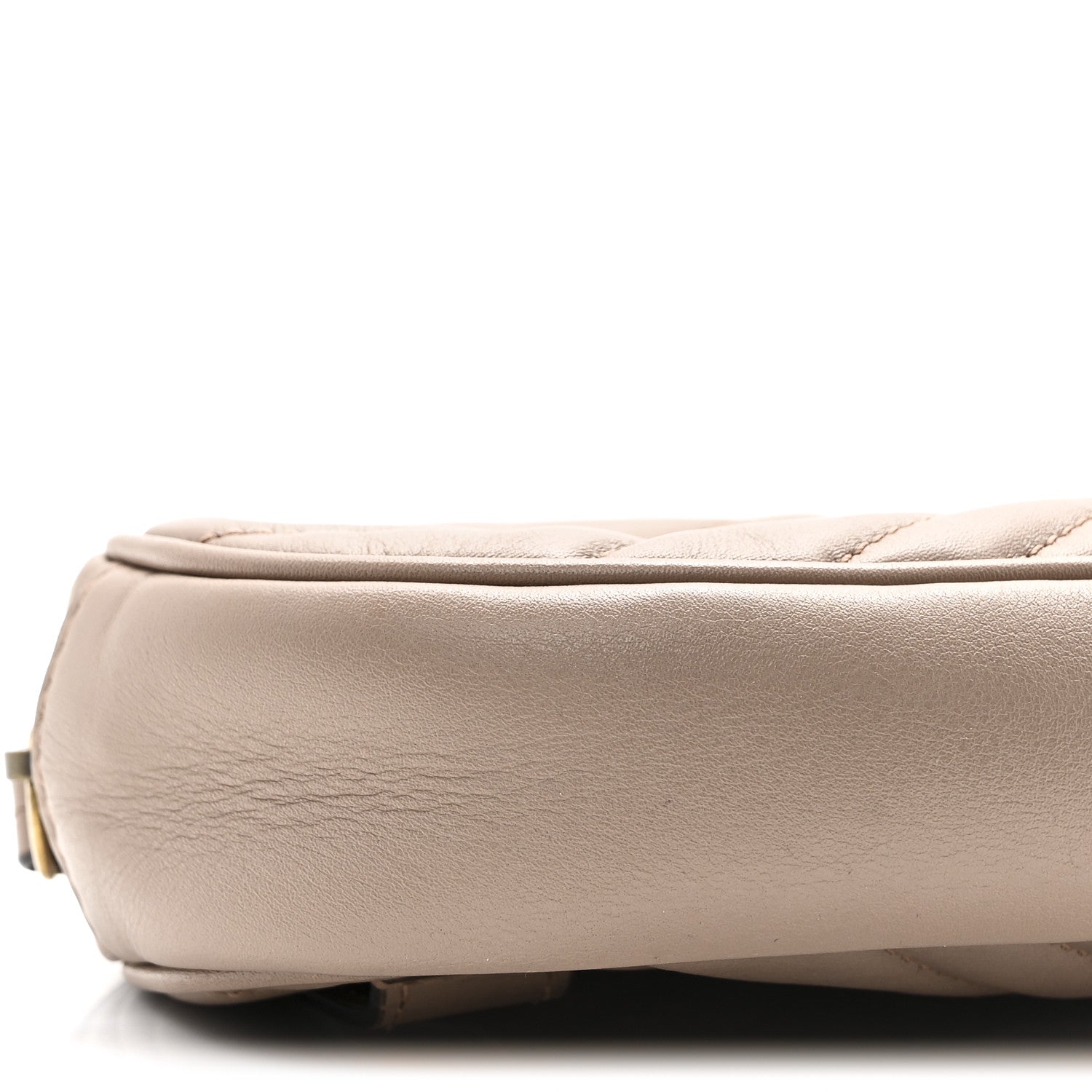 Gucci Calfskin Matelasse GG Marmont Belt Bag 85 34 Porcelain Rose 10 of 12